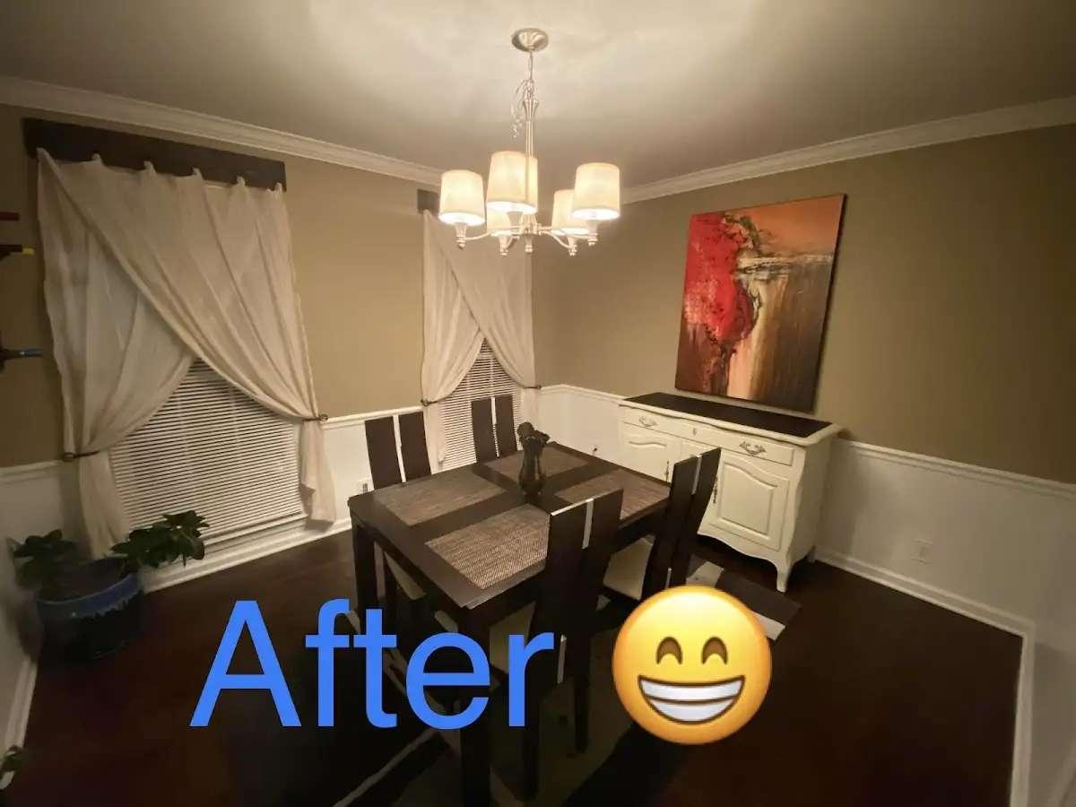 Professional dining room restoration after water damage in Worcester